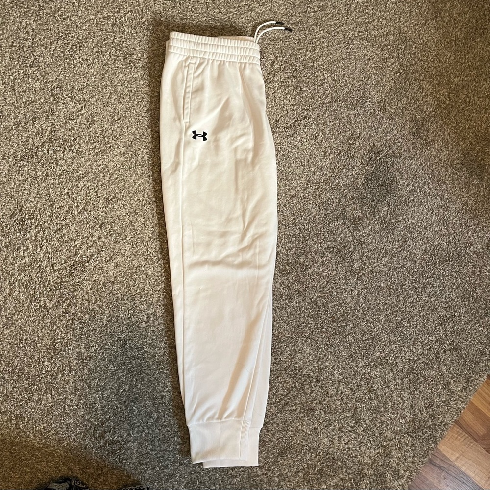 Under Armour White Joggers